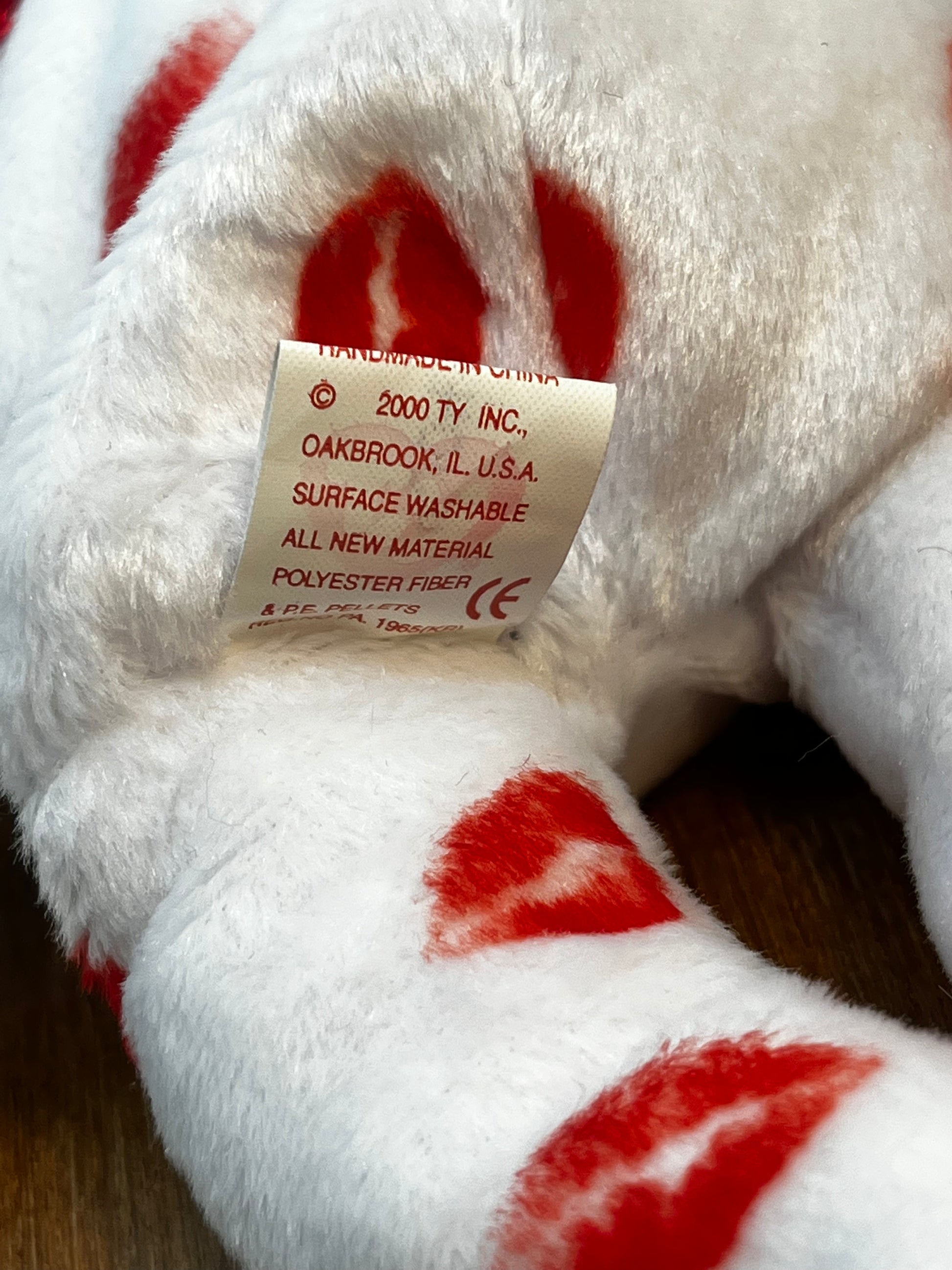 2000 Smooch TY Beanie Baby Traveling with the Moon s