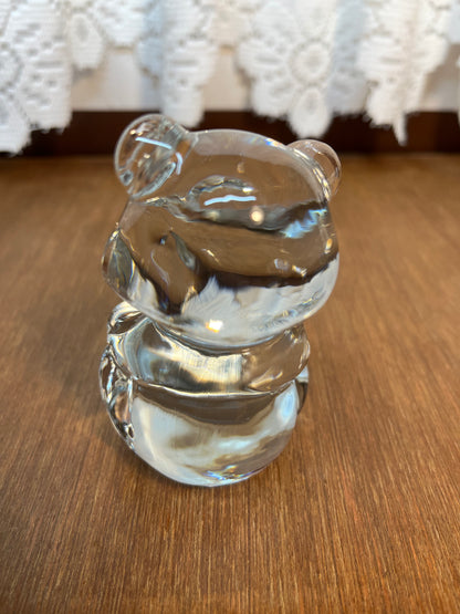 Art Glass Fenton July Birthstone Bear