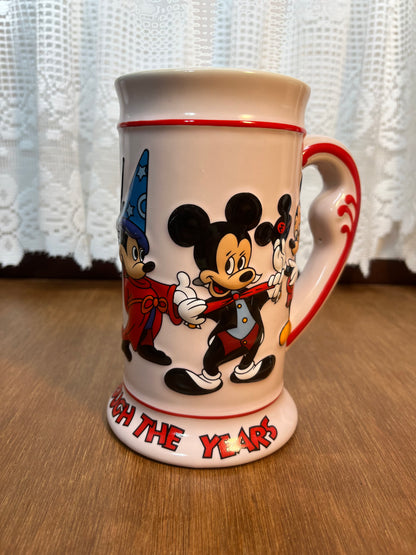 Vintage Mug Mickey Through The Years Disney