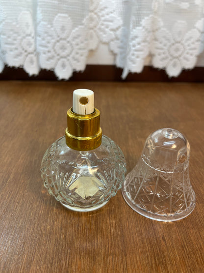 Vintage Patchwork Cologne Mist Avon Perfume Bottle