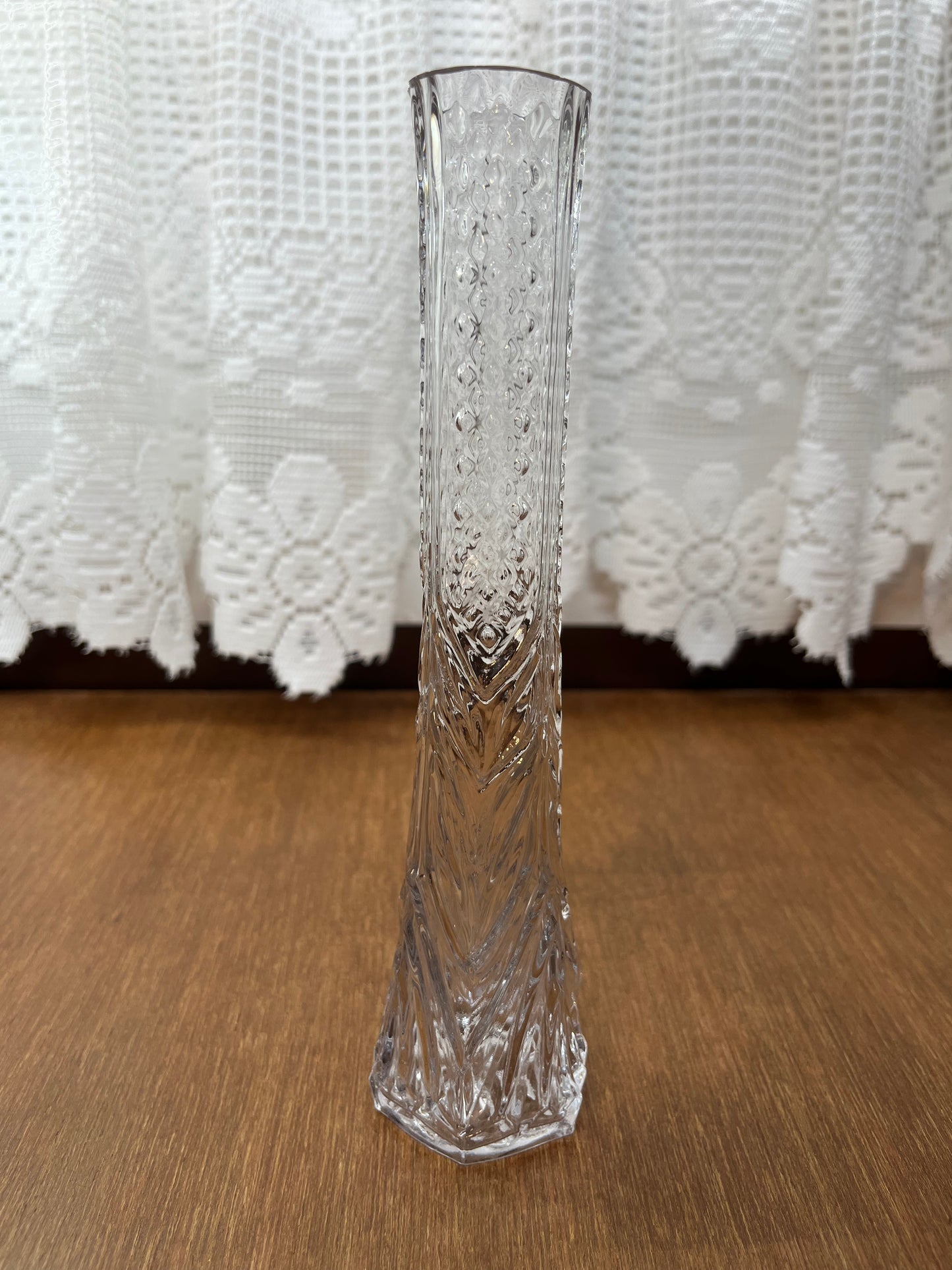 Beautiful Clear Bud Vase