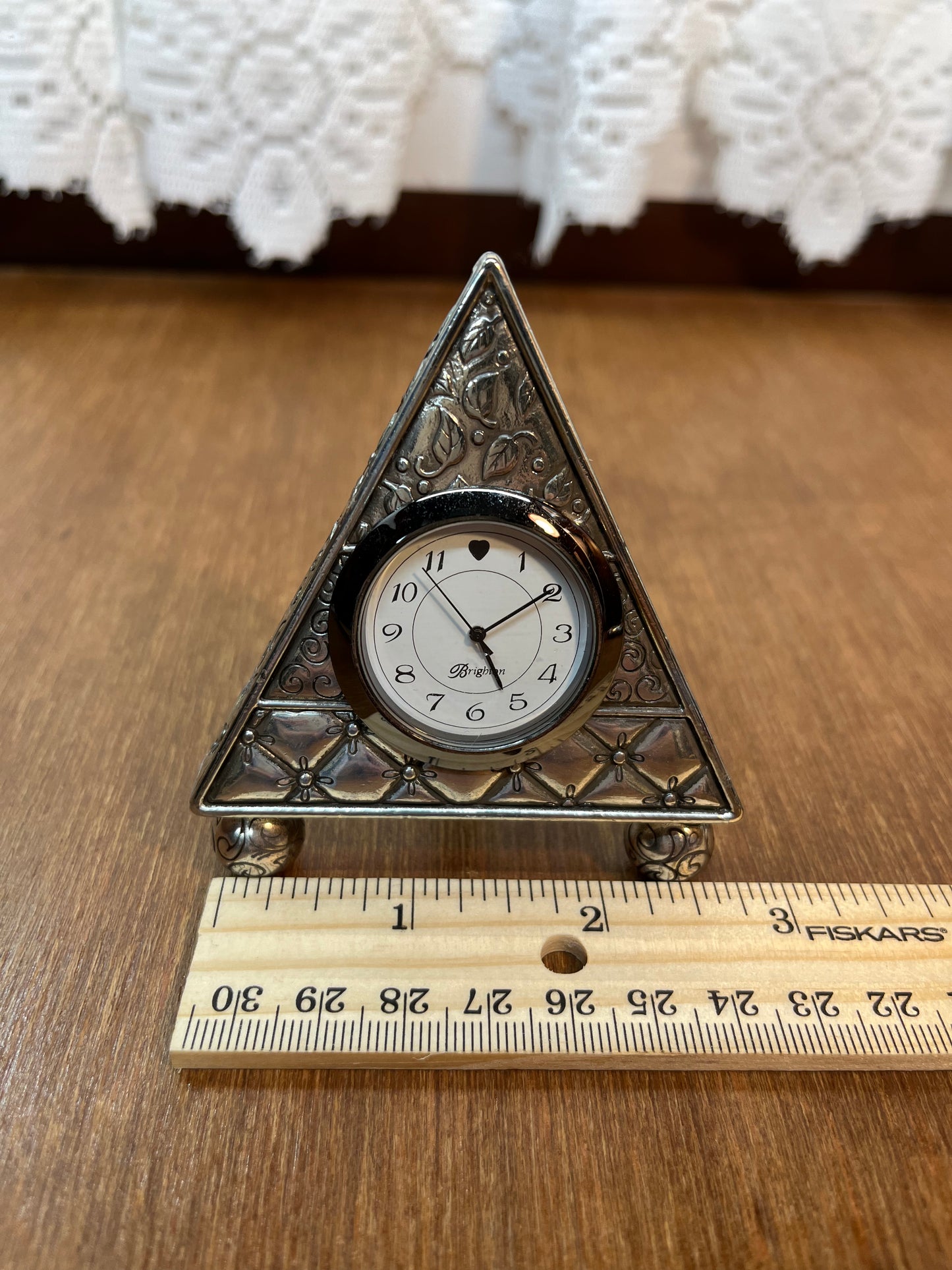 Vintage Brighton Triangle Clock