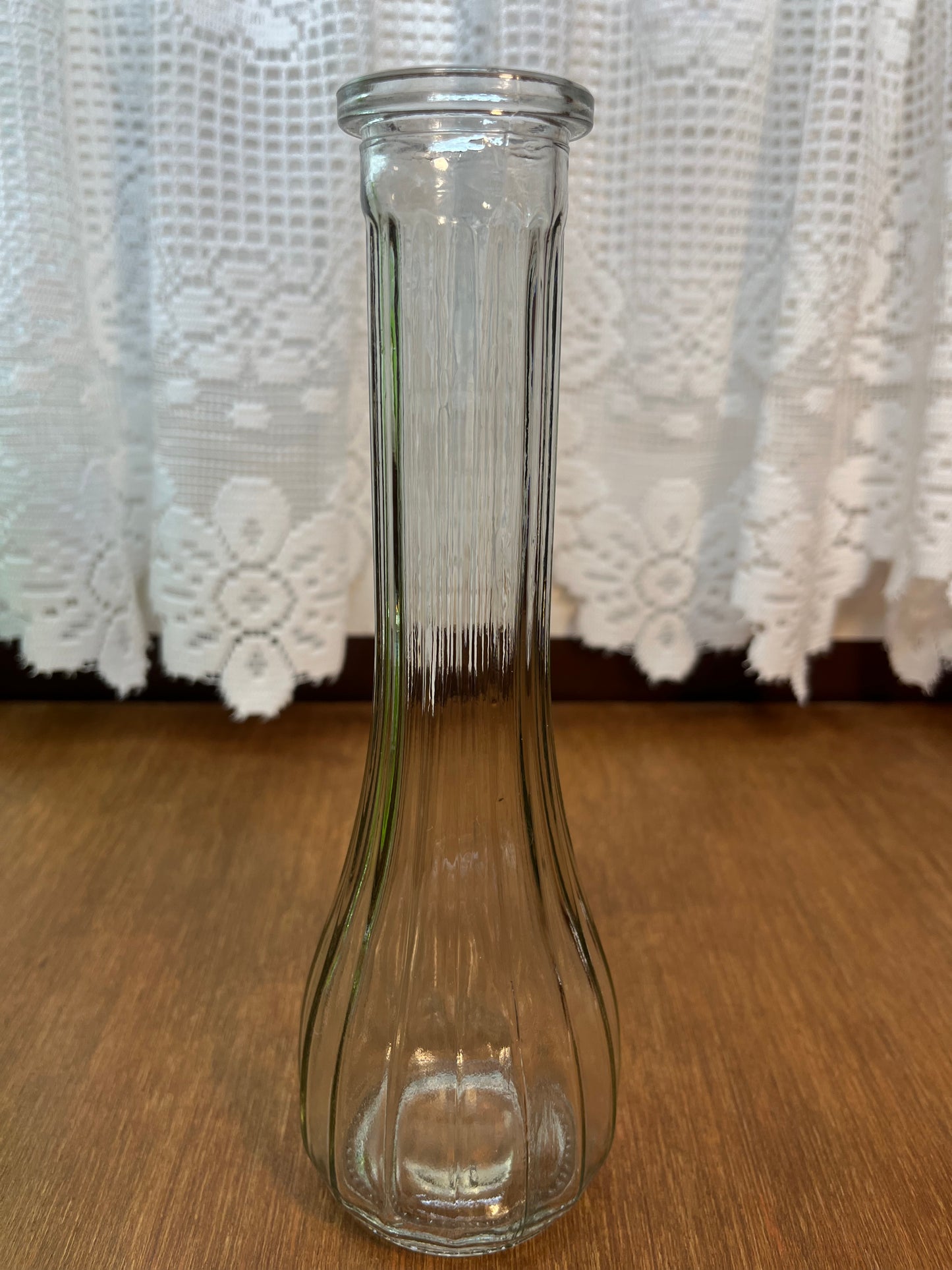 Clear Glass Bud Vase