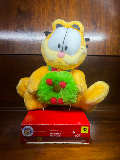 Christmas Animated Dancing Garfield Holiday Plush