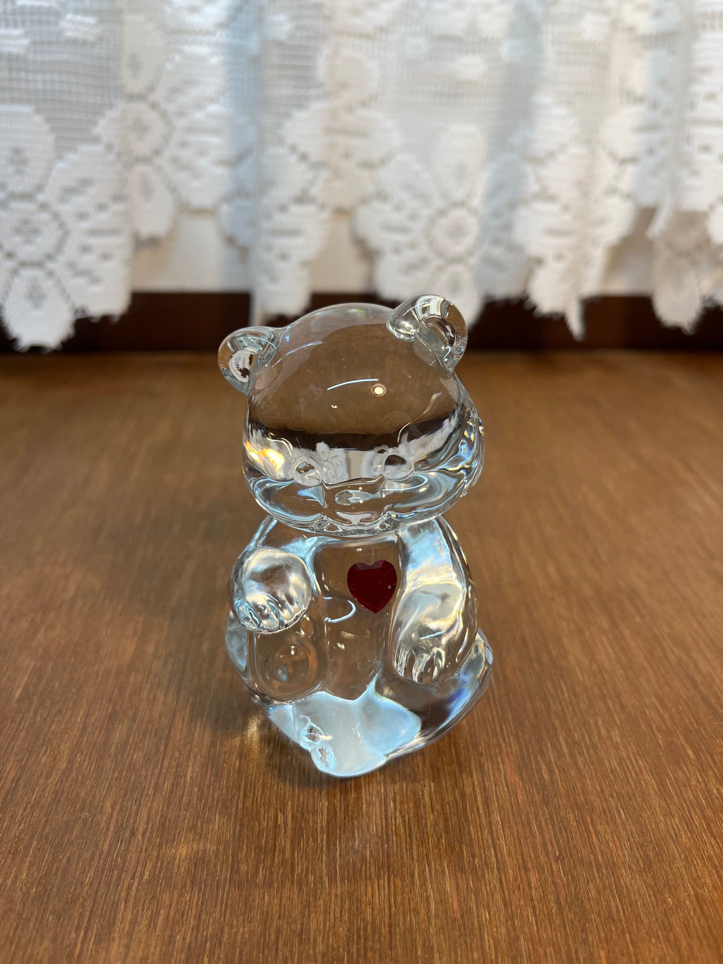 Art Glass Fenton July Birthstone Bear