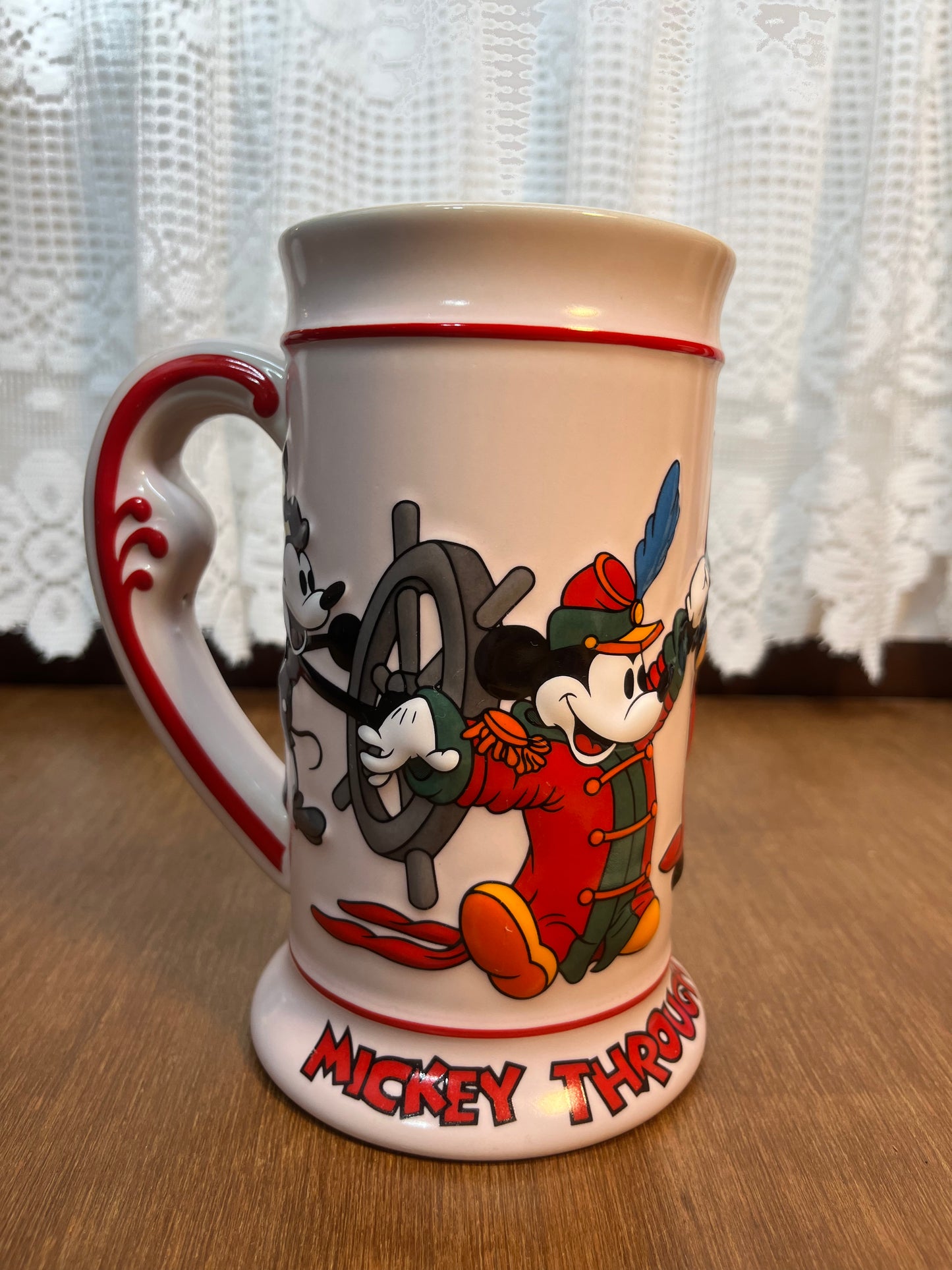 Vintage Mug Mickey Through The Years Disney