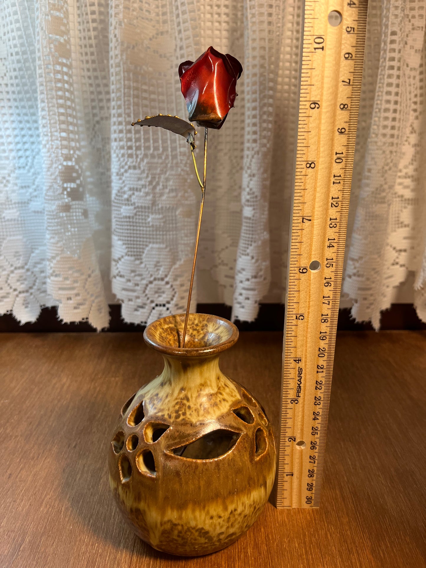 Vintage and Rare Montana Copper Shop Rose