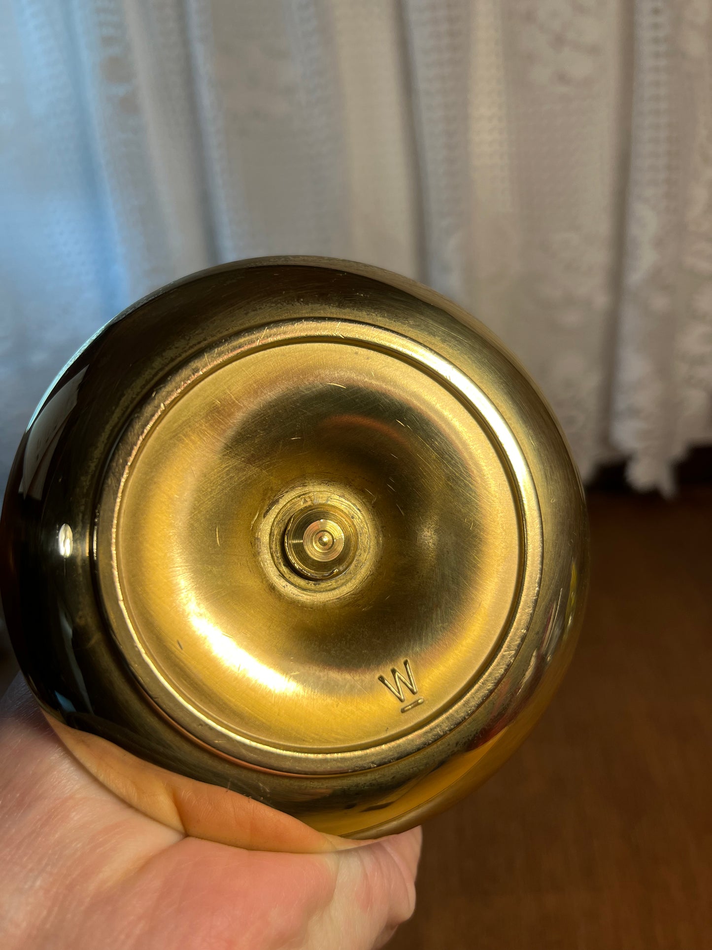 Vintage Brass Candle Stick Holder