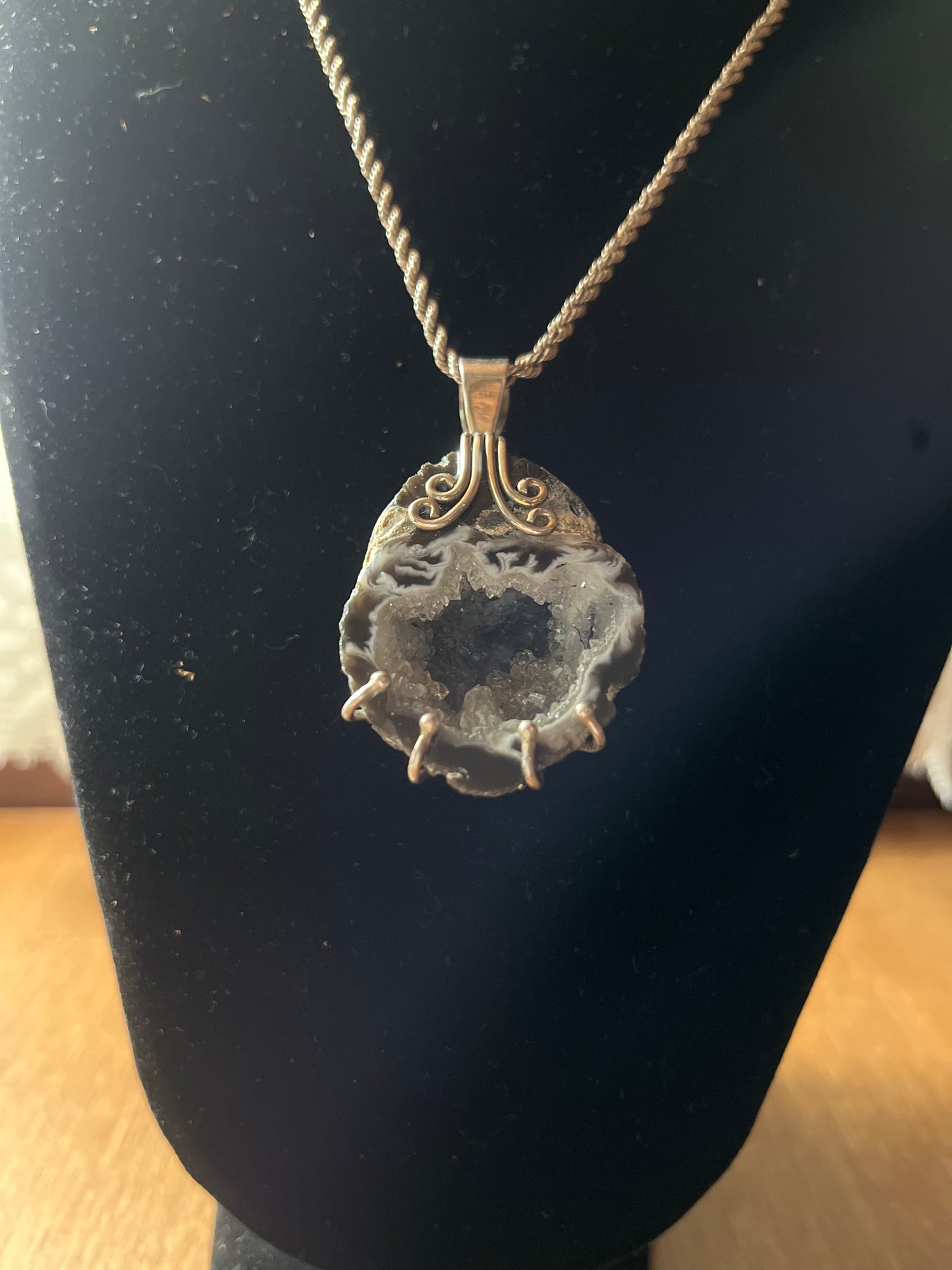 Handcrafted Geode Necklace